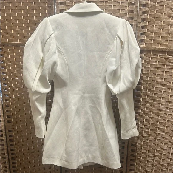 House of CB Ivory Long Sleeve Dress - Picture 10 of 11